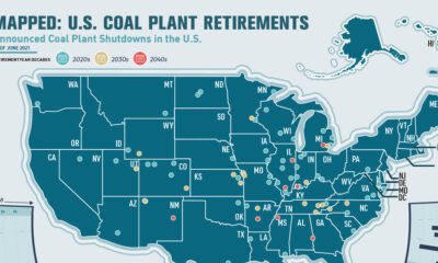 US coal plant closures